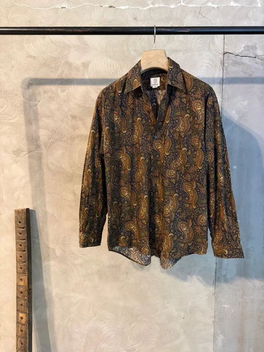 ジャカード ベイズリー パータン シャツ レディース 66サイズ