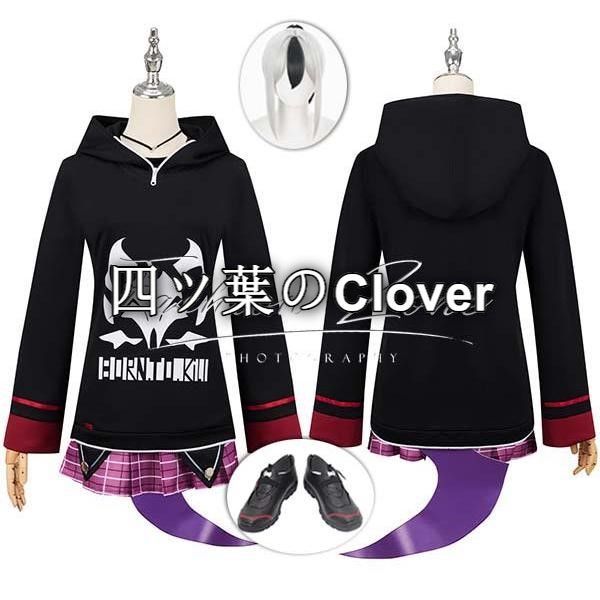 人気商品◆ブルーアーカイブ-Blue Archive- 風 鬼方カヨコ コスプレ衣装 ウィッグ靴cosplayハロウィン演出服変装vs624