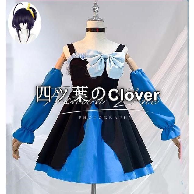 【 人気商品◆中二病でも恋がしたい！風 小鳥遊 六花ウエディング花丸 コスプレ衣装 ウィッグcosplayハロウィン演出服変装vs624