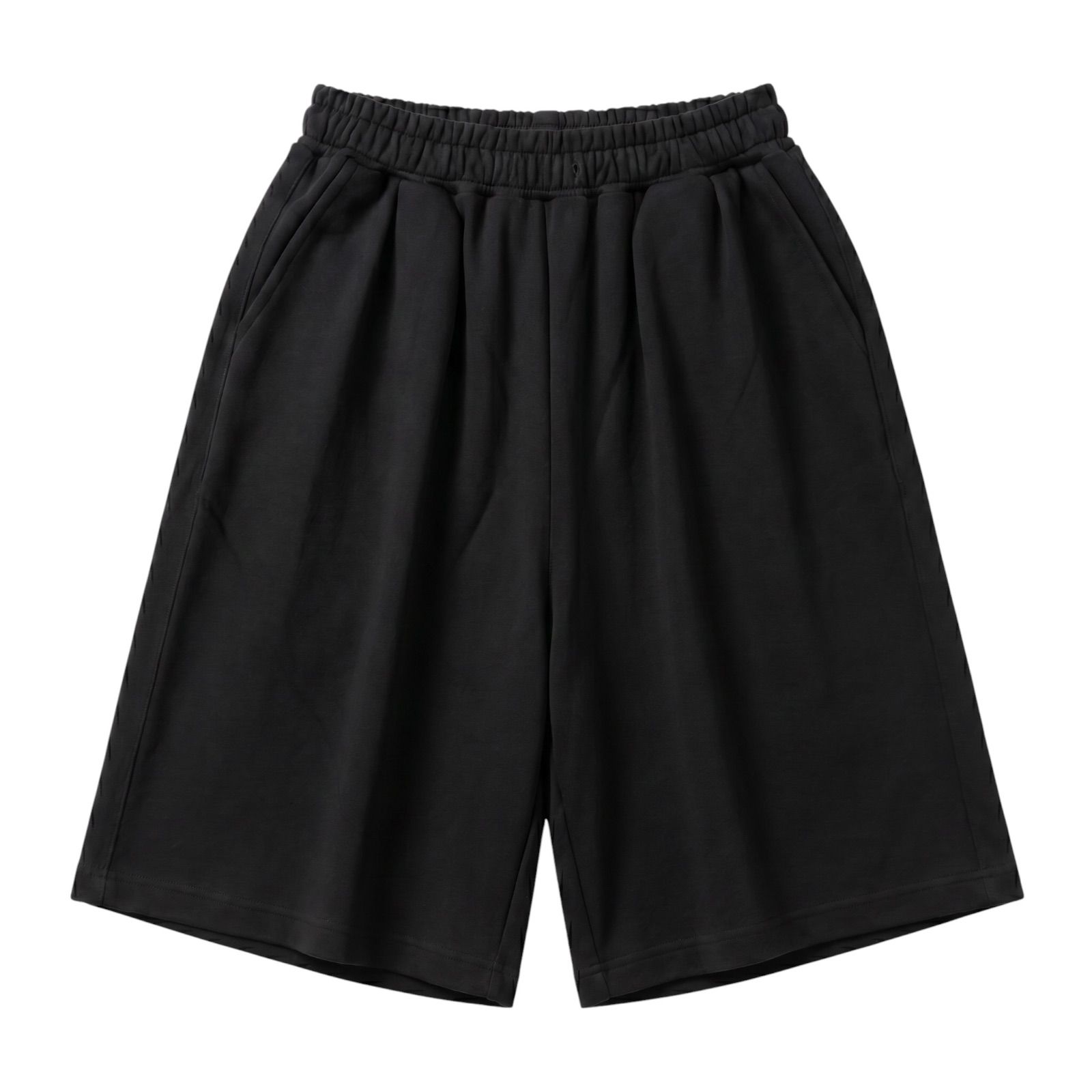 P.O.S TUCK SWEAT SHORT PANTS