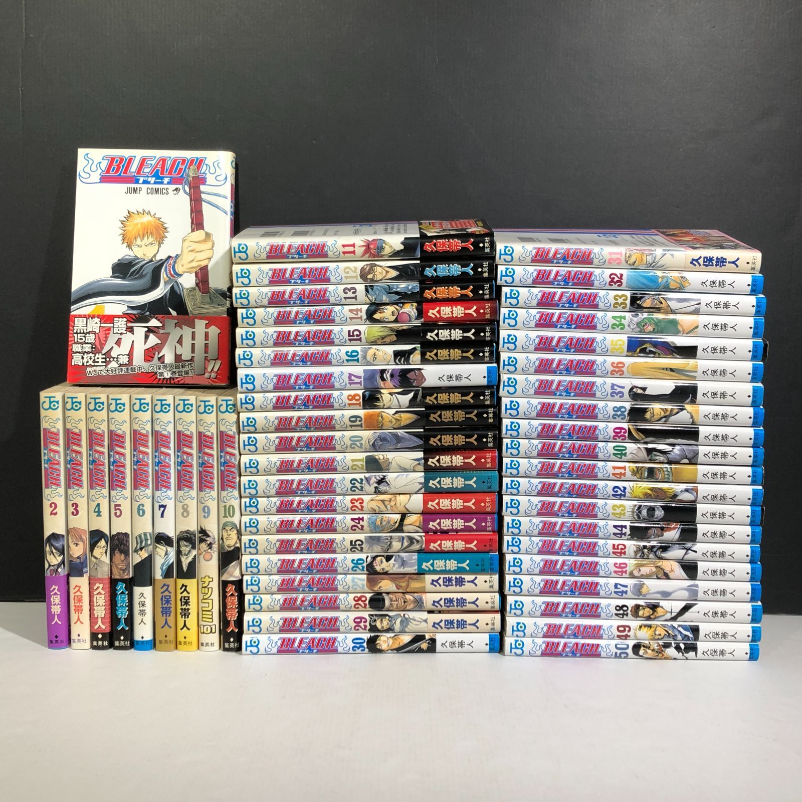 城東1-029] BLEACH ブリーチ 1～50巻 セット 久保帯人 全初版 - メルカリ