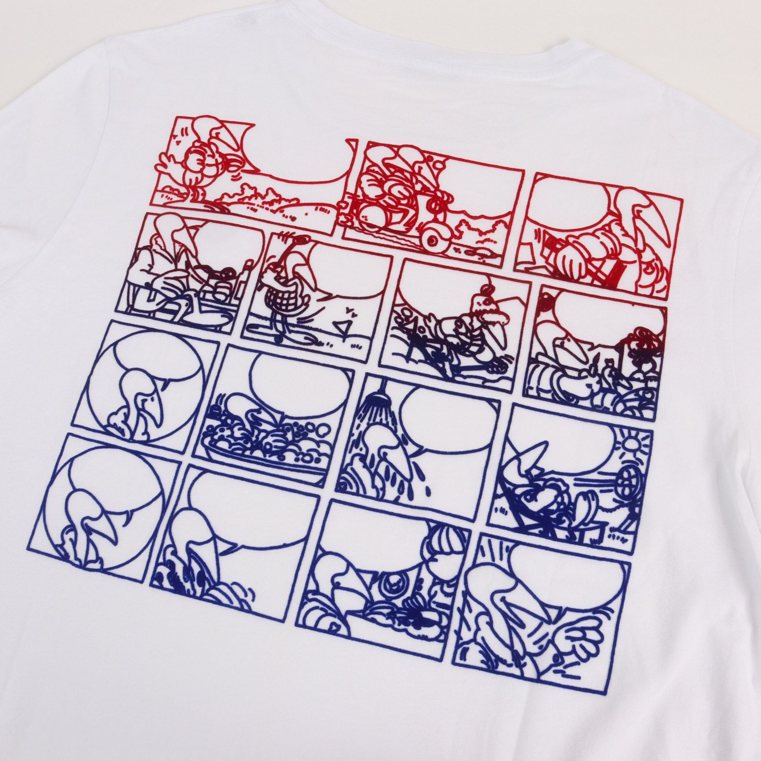 MONCLER モンクレール Tシャツ ホワイト 白 XLサイズ グラデーション