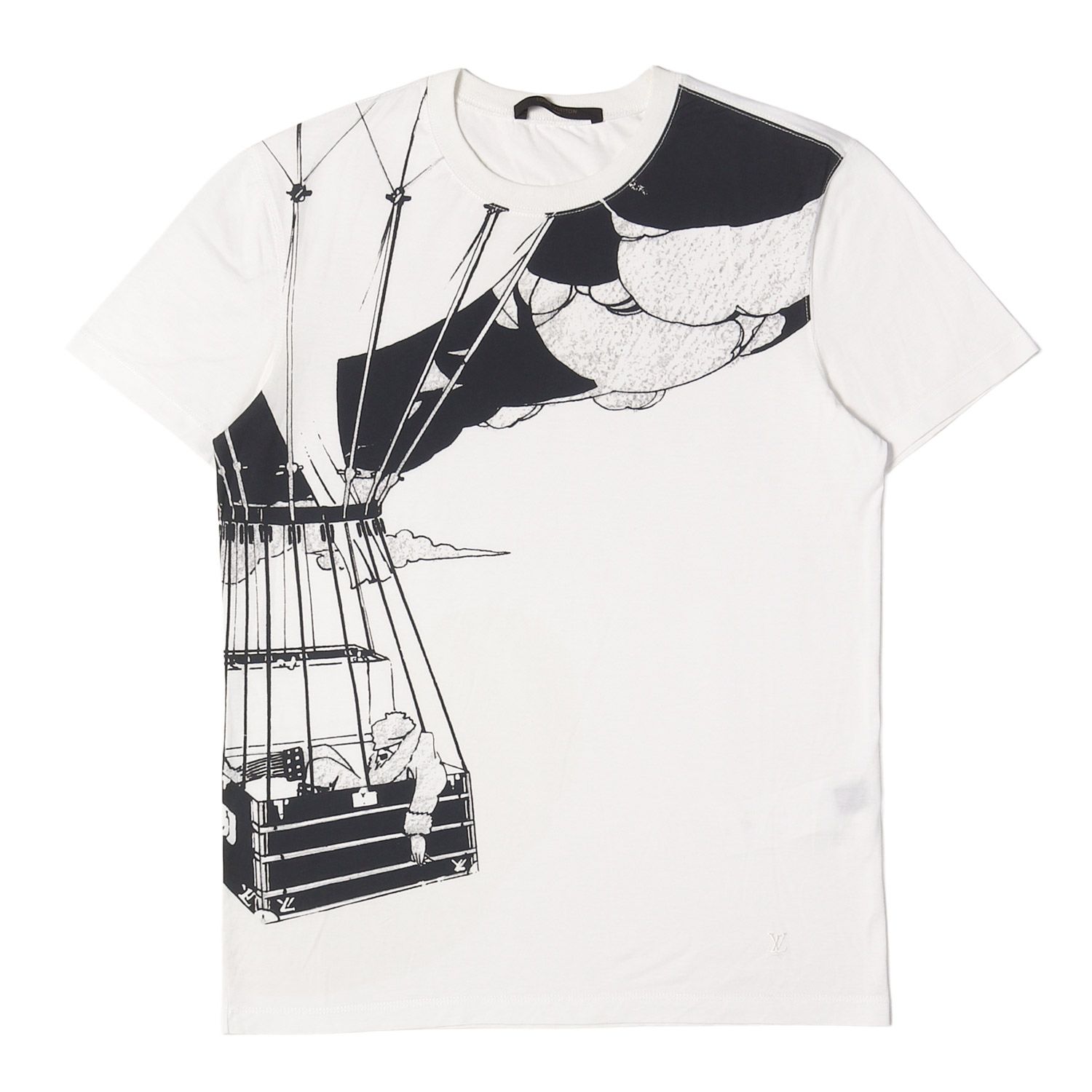 LOUIS VUITTON ルイヴィトン Tシャツ ホワイト 白 XSサイズ 気球