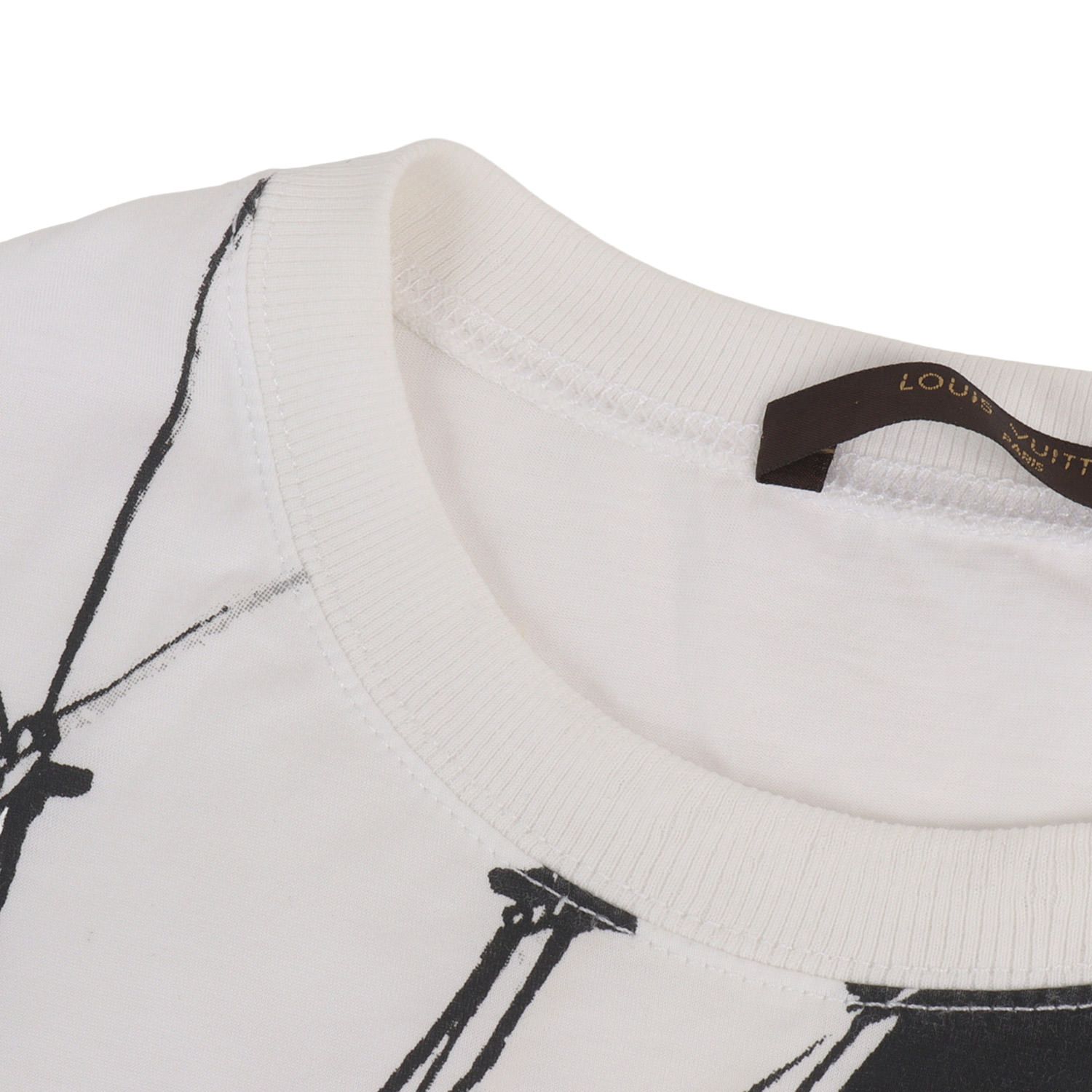 LOUIS VUITTON ルイヴィトン Tシャツ ホワイト 白 XSサイズ 気球 