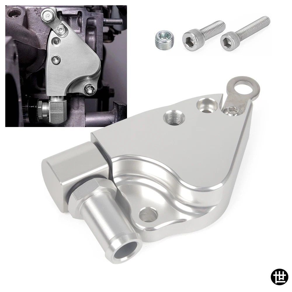 シビックK20マニホールド用インテークマニホールドアダプタープレートK24クーラントアダプターMR-IMK06S-MR