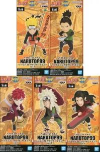 フィギュア 全5種セット 「NARUTO-ナルト-」 NARUTOP99 ワールドコレクタブルフィギュアvol.1【10日以内発送】