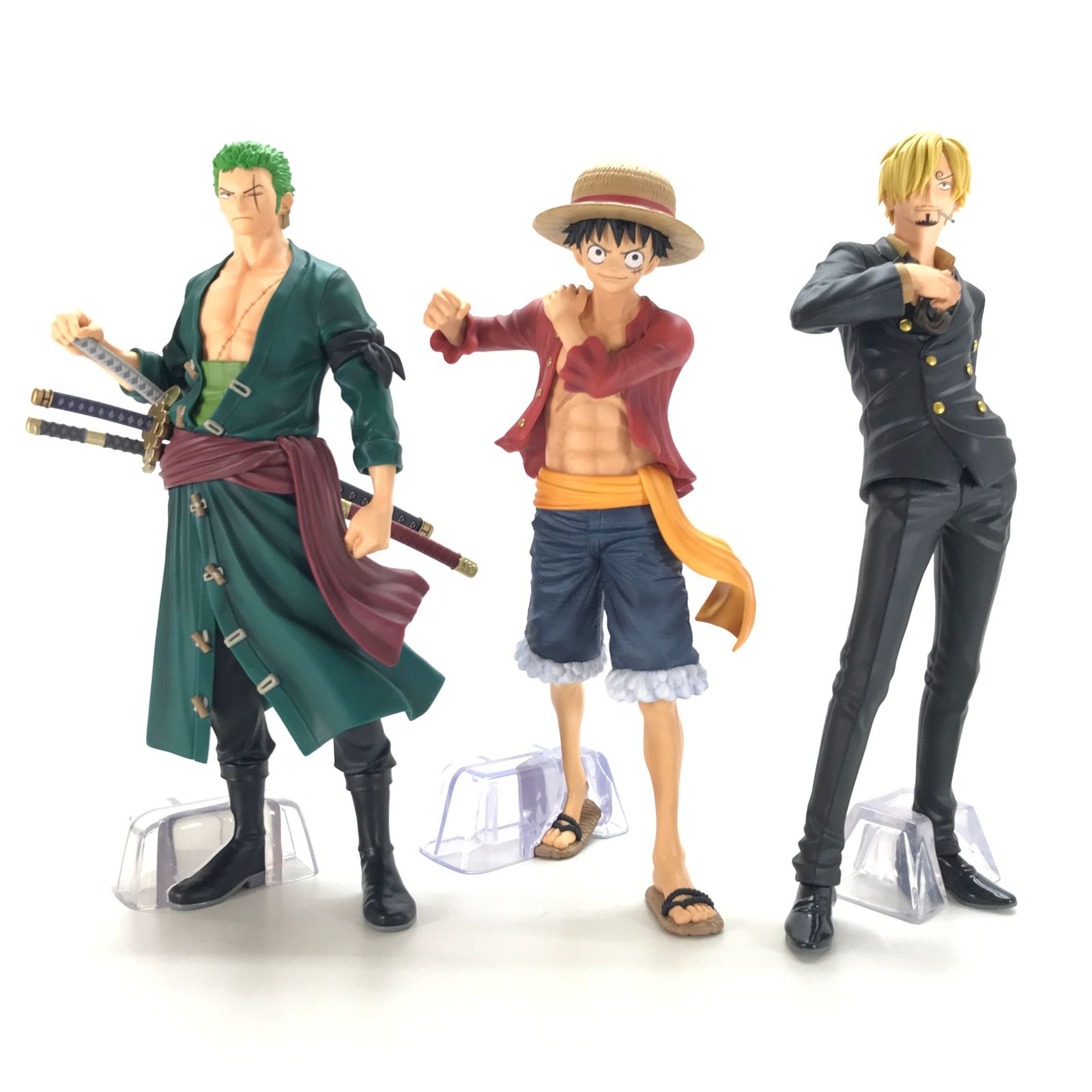 BANDAI SPIRITS フィギュア ルフィ ゾロ サンジ 「一番くじ ワンピース