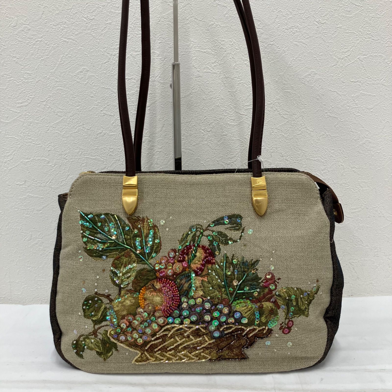 Y5192 Think Bee! シンクビー！ トートバッグ ハンドバッグ フルーツ
