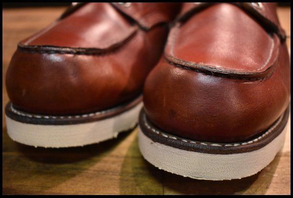 9.5E 良品 犬タグ 】レッドウィング 8875 アイリッシュセッター 赤茶