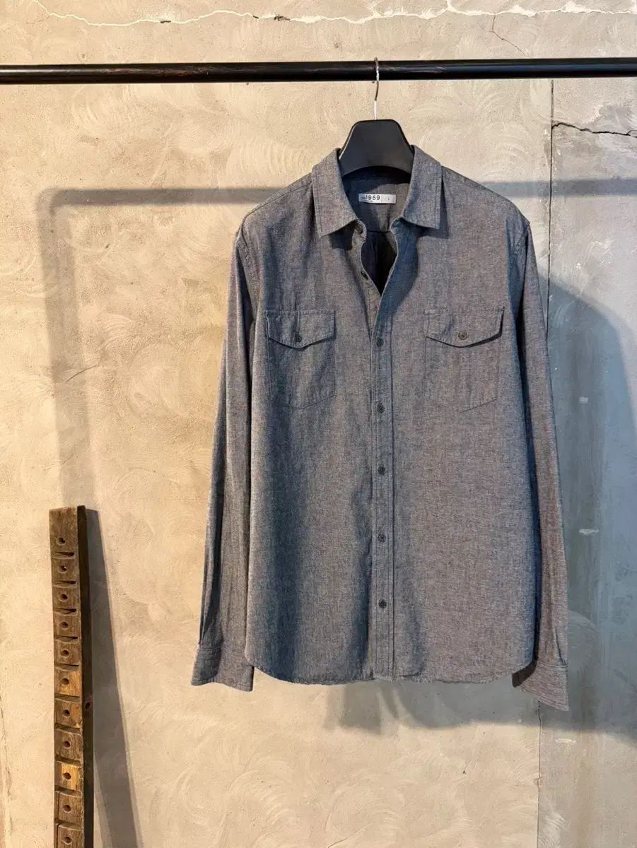 GAP シャンブレーシャツ メンズ100