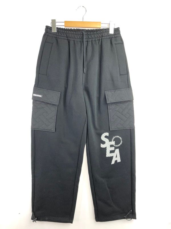 【中古美品】 WIND AND SEA ウィンダンシー 23SS QUILTING SWEAT CARGO PANTS WDS-O-GEN-23-Q2-PT-03 キルティング スウェット パンツ ボトムス 【153-260624-rt-24-tagh】