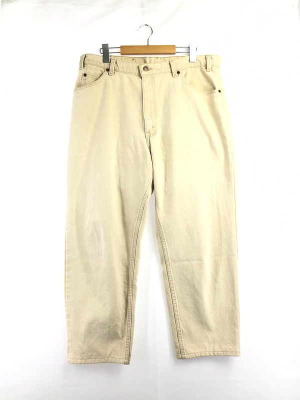 【中古品】 LEVI'S リーバイス 90's 550 COLOR DENIM PANTS 40550-4123 USA製 94年製 オレンジタブ 先染め デニムパンツ ボトムス 【157-260624-rt-17-tagh】