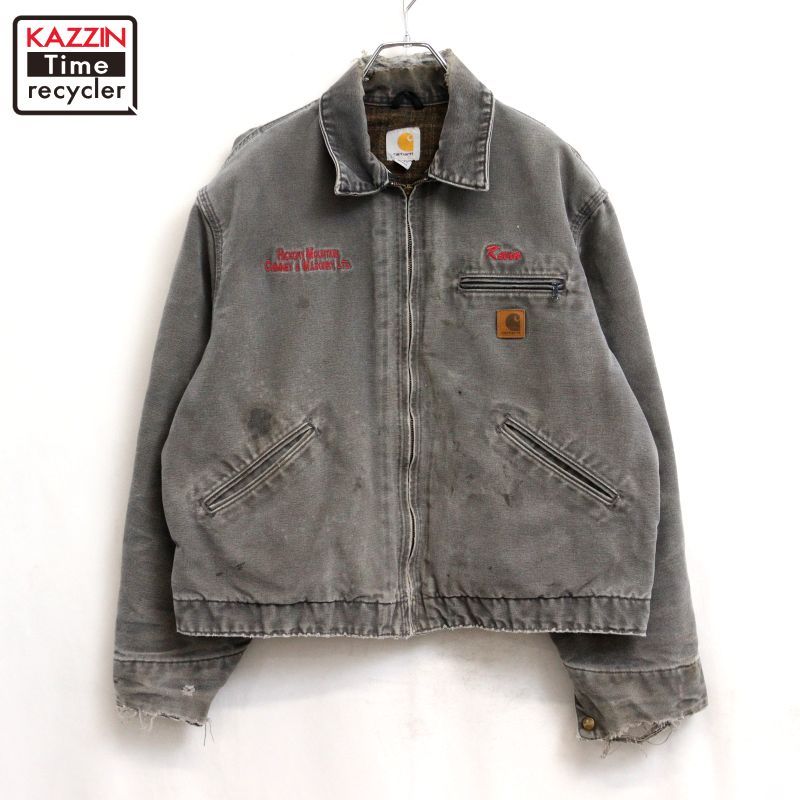 00s Carhartt 裏地ブランケット デトロイト ダック ジャケット メンズ 表記Lサイズ