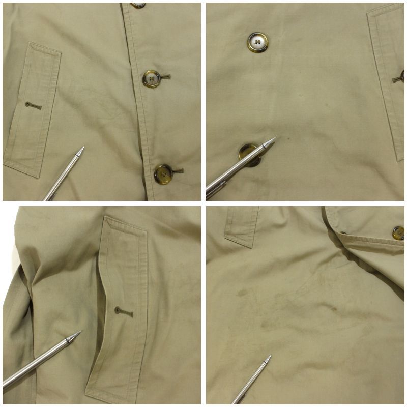 80s vintage BURBERRY トレンチコート メンズ 表記44Lサイズ - メルカリ