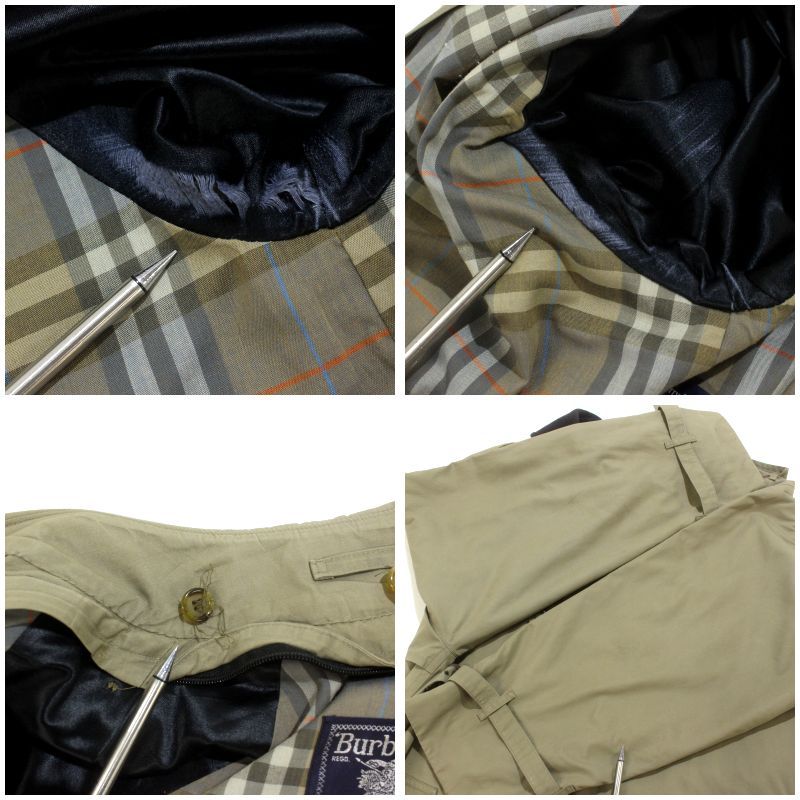 80s vintage BURBERRY トレンチコート メンズ 表記44Lサイズ - メルカリ