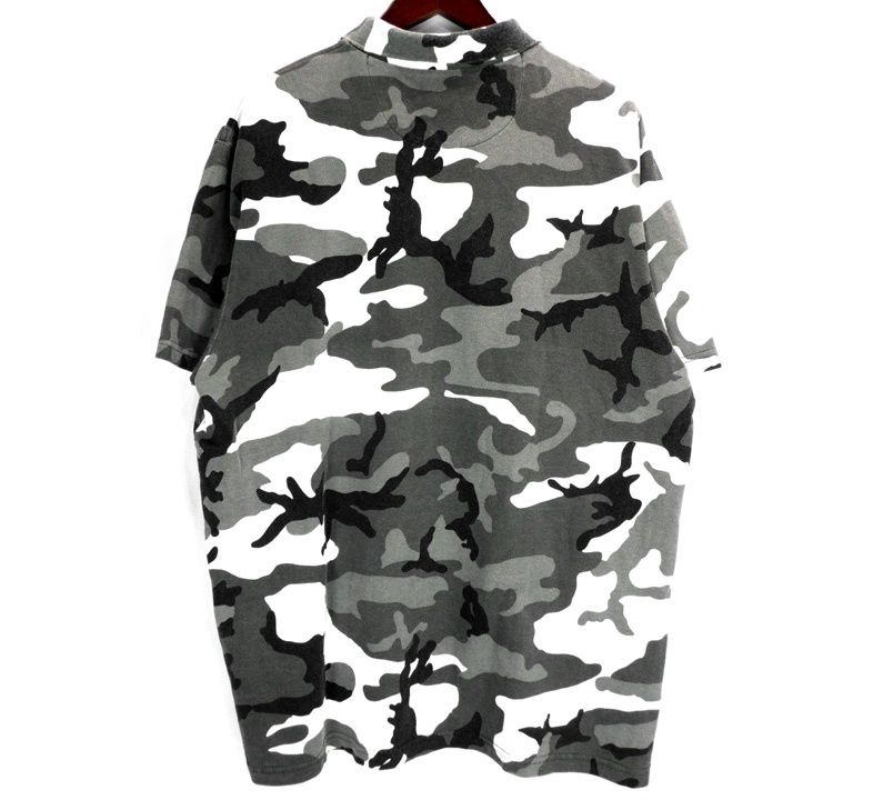 シュプリーム SUPREME 25SS 【 Washed Camo Polo Snow Camo