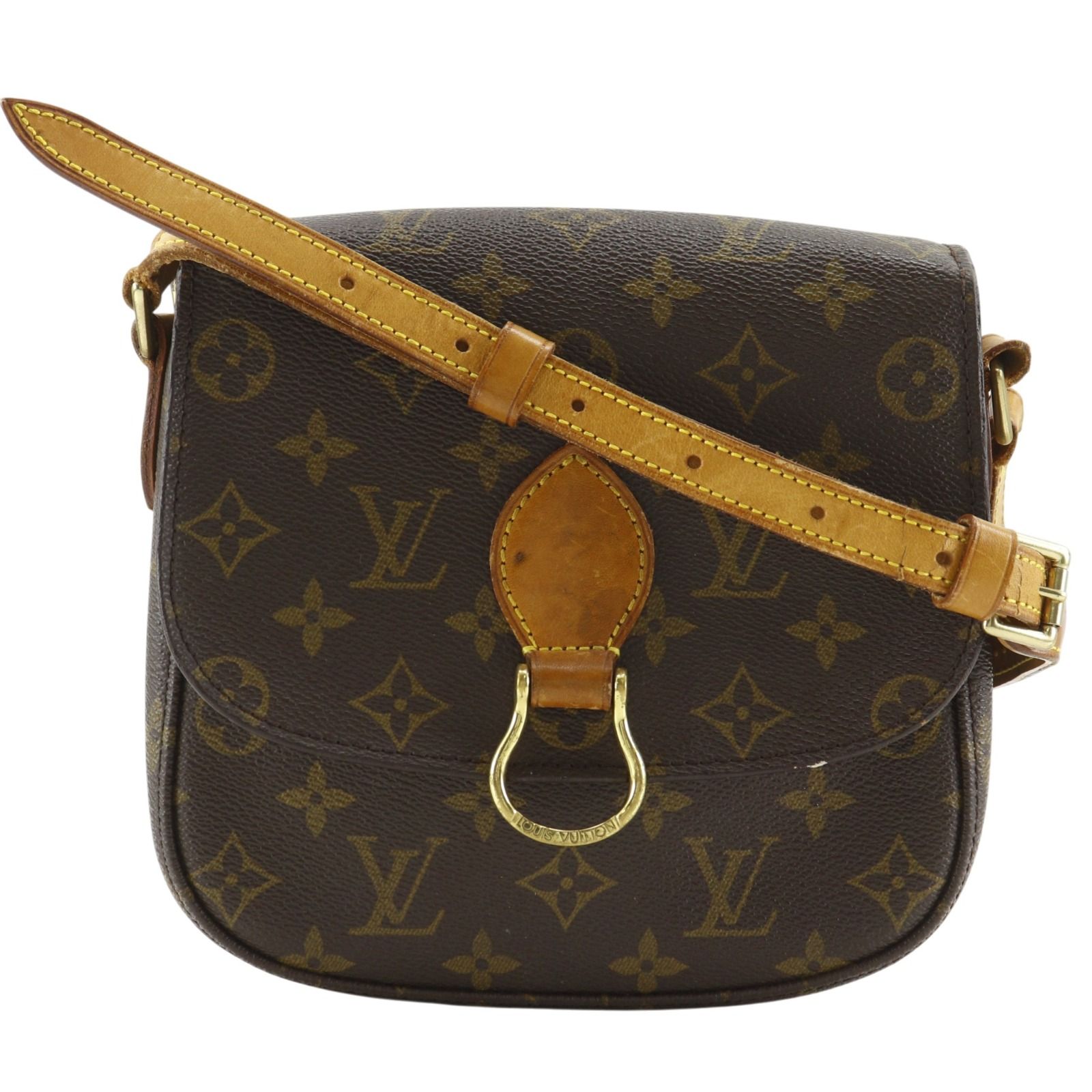 【LOUIS VUITTON】ルイ・ヴィトン ミニ・サンクルー ヴィンテージ M51244 モノグラムキャンバス 茶 LP0972 レディース ショルダーバッグ