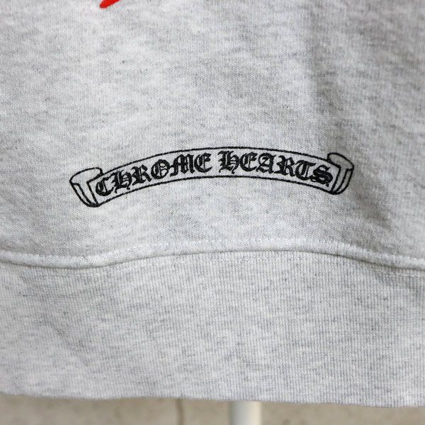 CHROME HEARTS 銀座店 クロムハーツ PPO BRAIN HD PLVR マッティボーイ パーカー 長袖 メンズ size:L グレー 103656
