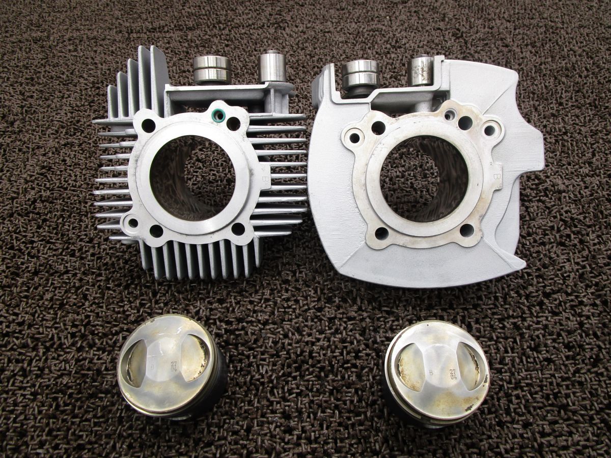 ドカティ モンスター400 シリンダー ピストン □B6849！ZDMM407AA4B 【 ZDM400A2 】 DUCATI 動画有 M400 MONSTER FI インジェクション
