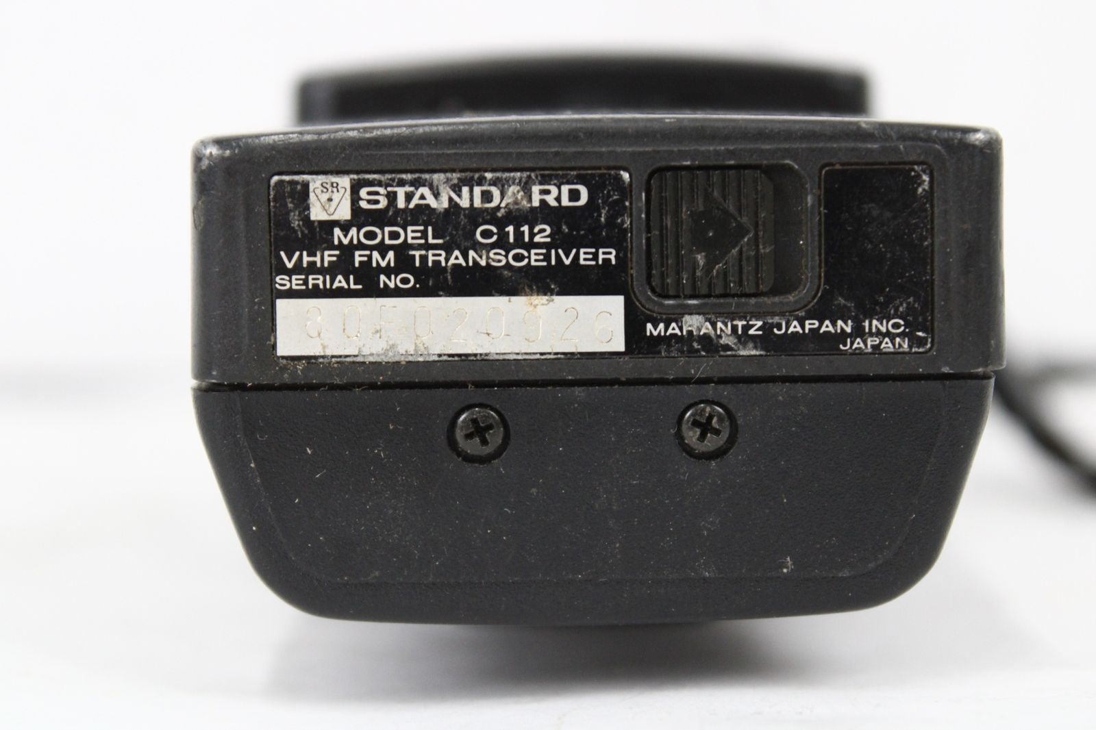 ジャンク STANDARD 無線機 C112 ハンディ トランシーバー アマチュア