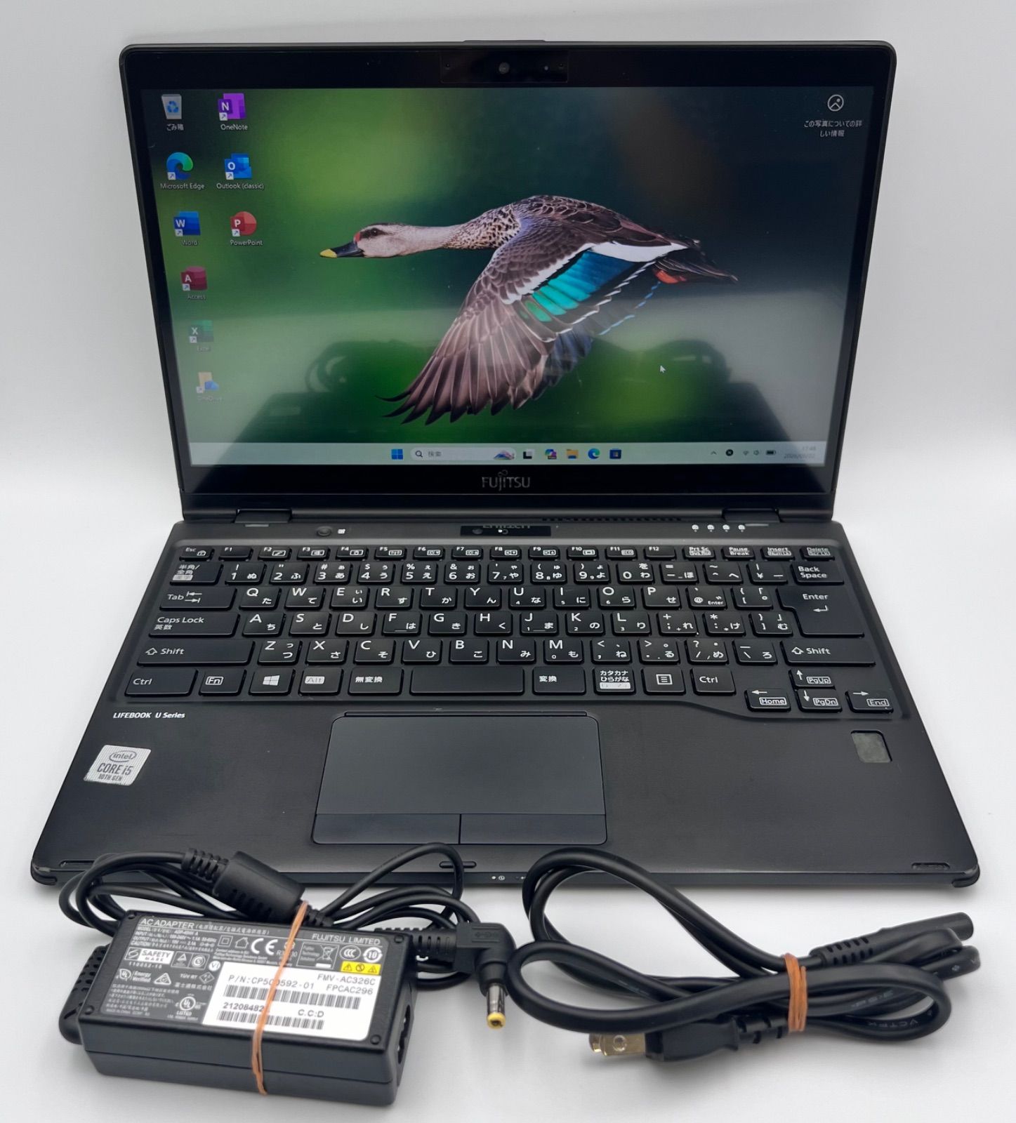 B329// 富士通 LIFEBOOK U9310X/D Core i5 第10世代 / 8GB / SSD256GB / Windows11 Pro / Office 2024付き