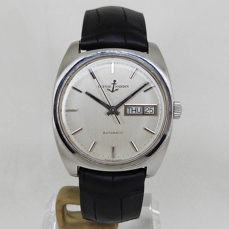 中古ユリスナルダン【ULYSSE NARDIN】 10600 デイデイト オートマティック アンティーク Cal.N11JB