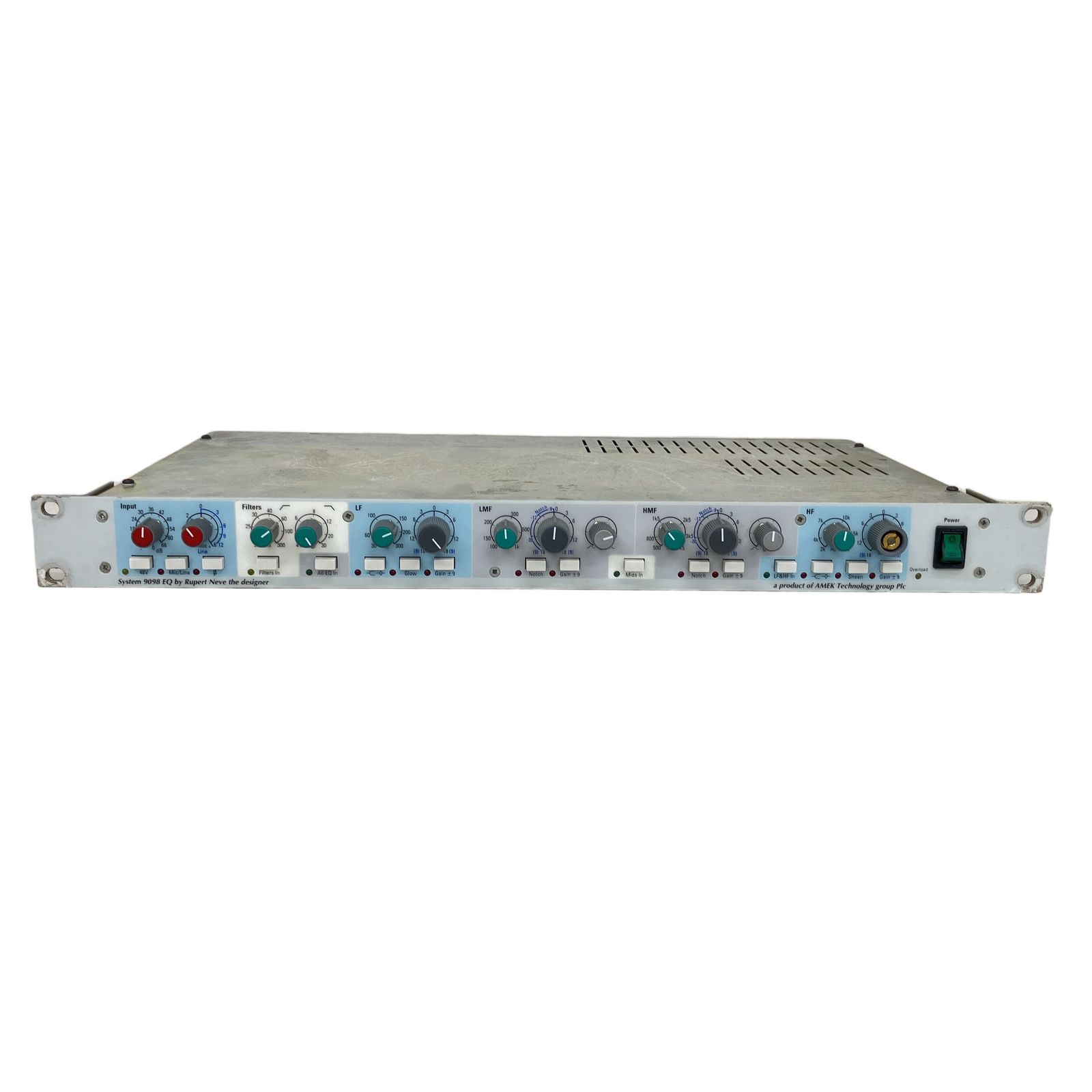 AMEK System 9098 EQ マイクプリアンプ ハイエンドレコーディング 音響機材 中古 K11359089