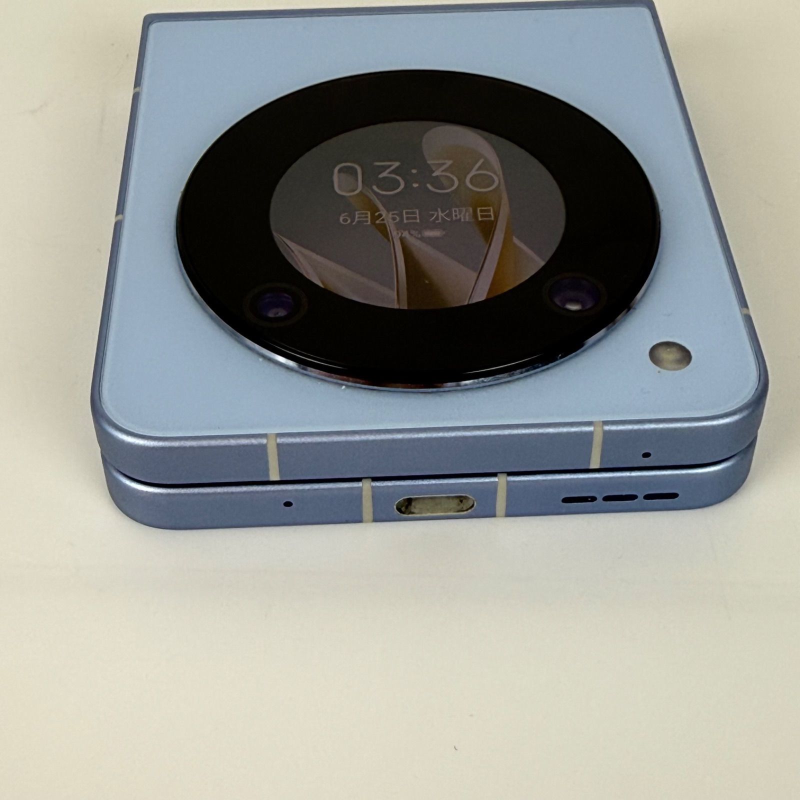 ZTE Libero Flip A304ZT ブルー SIMフリー - メルカリ