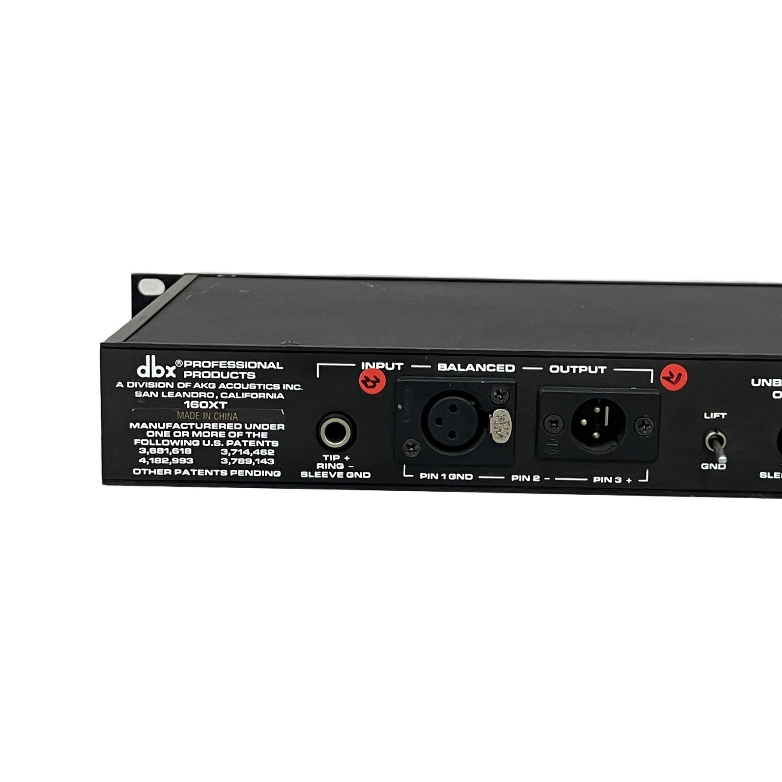 dbx 160XT コンプレッサー エフェクター PA機材 音響 機器 ジャンク