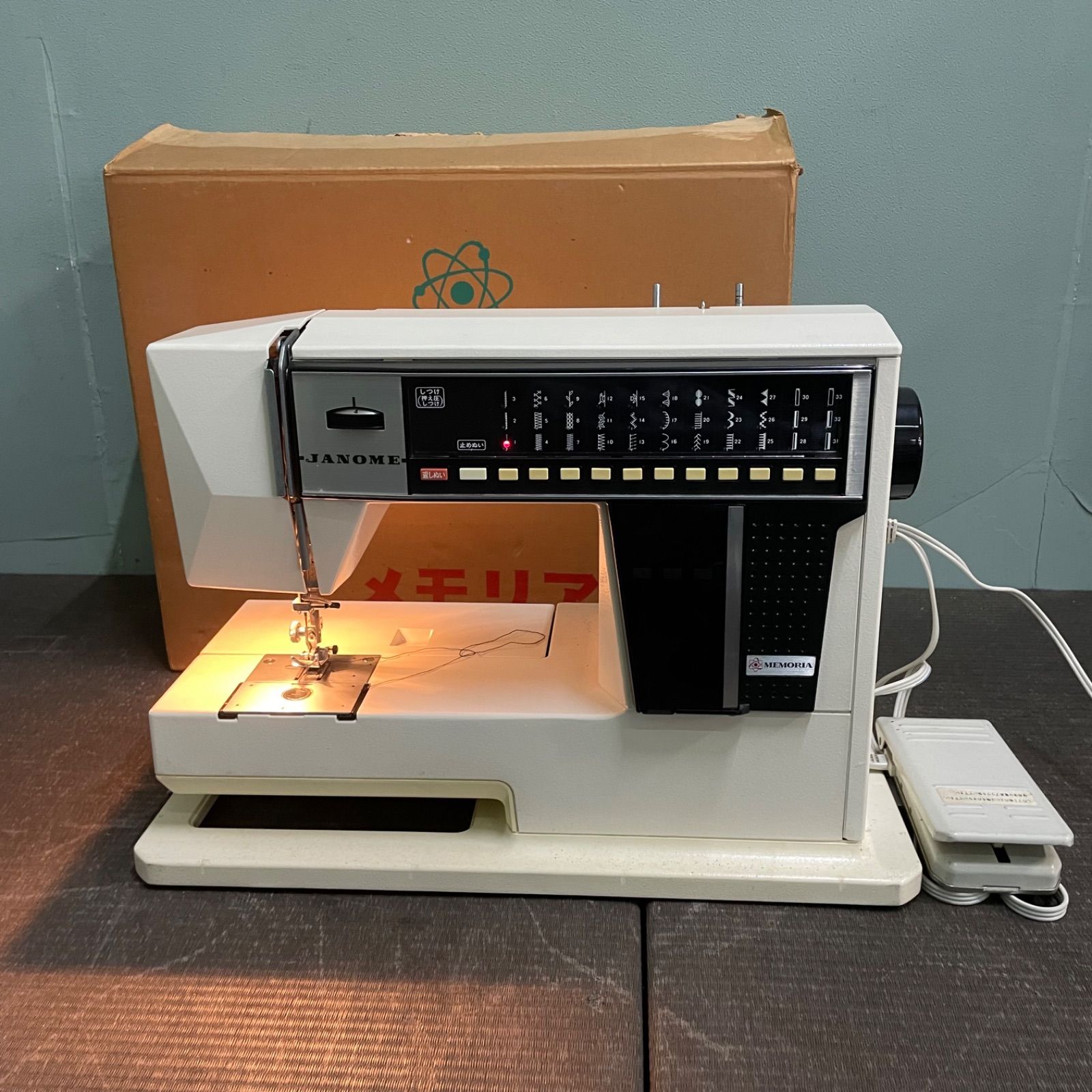 ♭ JANOME ジャノメ ミシン コンピューターミシン メモリアシリーズ 5001 ハンドクラフト 手工芸 工芸 3F