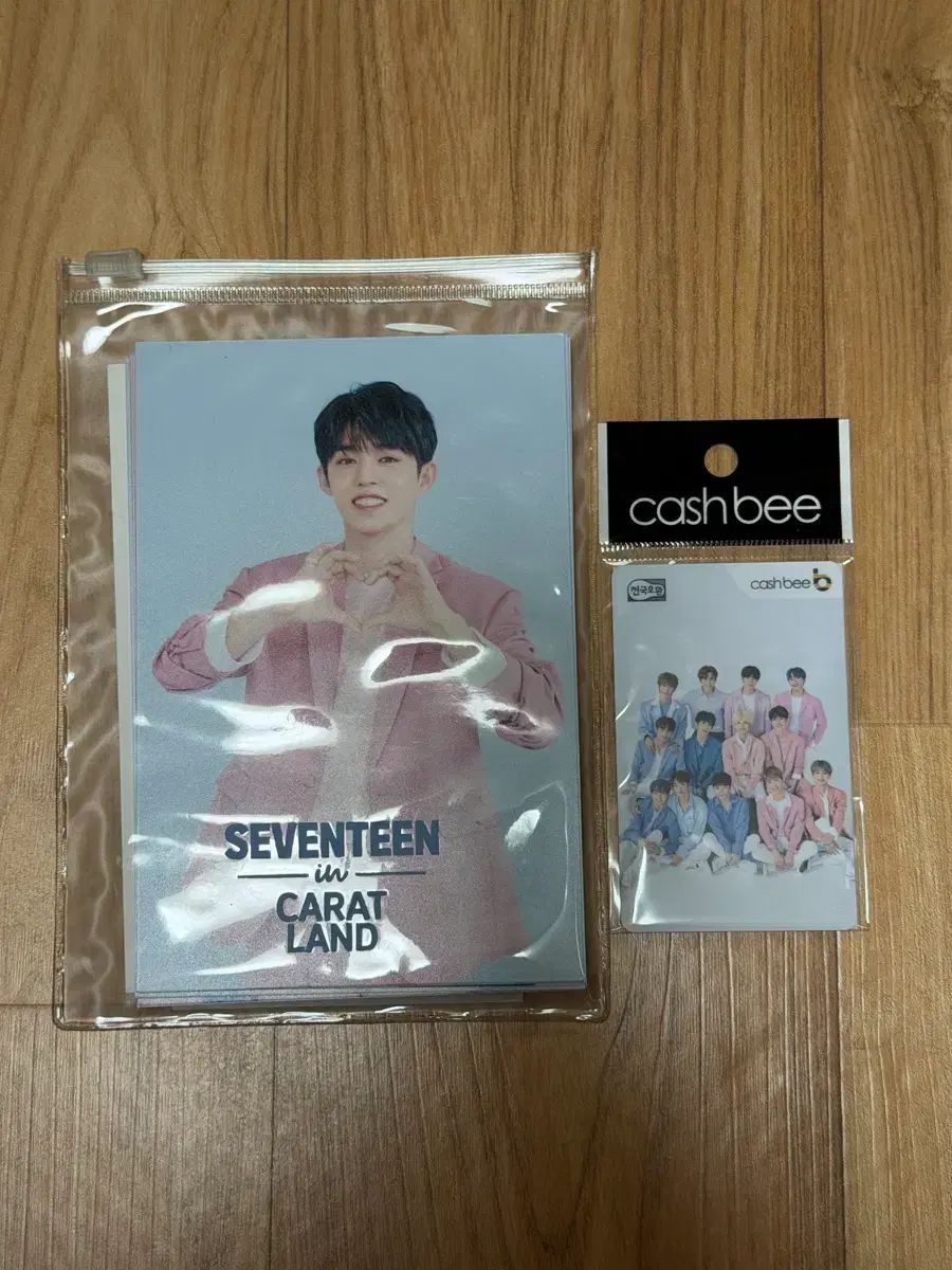 SEVENTEEN 2019 CARAT LAND ケレン プリント写真 セット cashbee 交通カード
