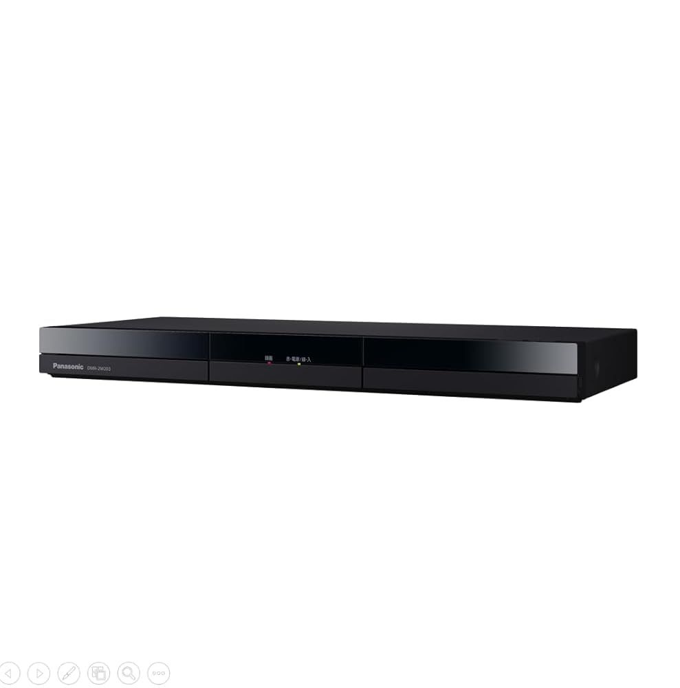 パナソニック 2TB 2チューナー ブルーレイレコーダー DIGA どこでもディーガ対応 ドラマ・アニメ1クール自動録画 DMR-2W203