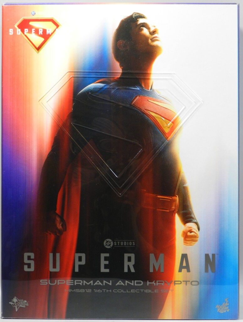 HOTTOYS MOVIE MASTERPIECE SUPERMAN AND KRYPTO MMS812