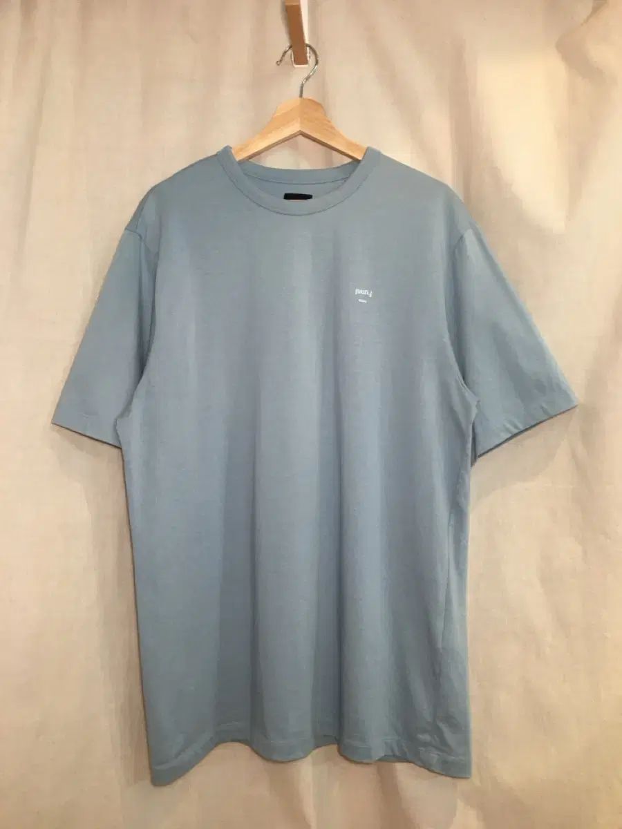 ジュンジェイ Juun J ブルー バックプリント 半袖 Tシャツ 46