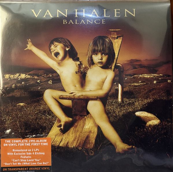 2discs LP Van Halen Balance (Orange Vinyl) RCV1727470 WARNER 未開封 /00660
