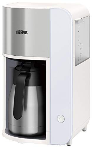 サーモス(THERMOS) 真空断熱ポット コーヒーメーカー 1L ホワイト ECK