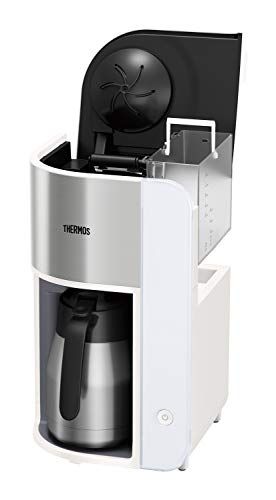 サーモス(THERMOS) 真空断熱ポット コーヒーメーカー 1L ホワイト ECK