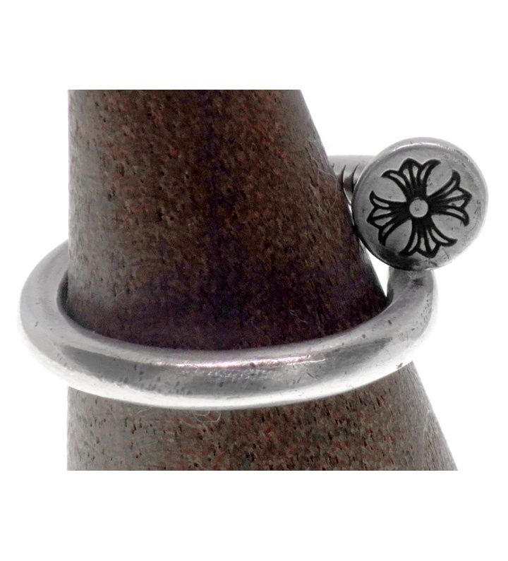 クロムハーツ CHROME HEARTS 【 NAIL FLAT RING 】 ネイル フラット
