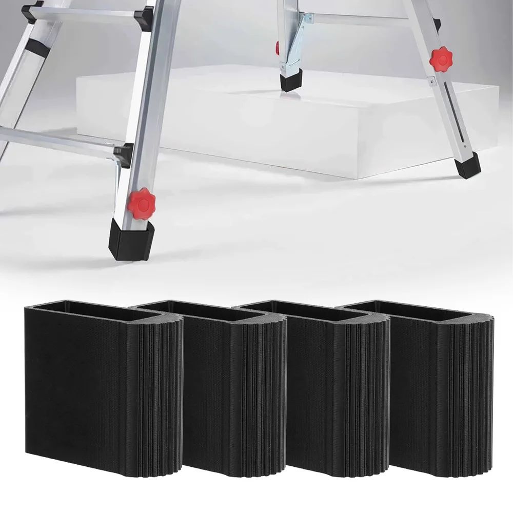 ノンスリップゴム製はしご脚キャップ 交換用スペアパーツ
