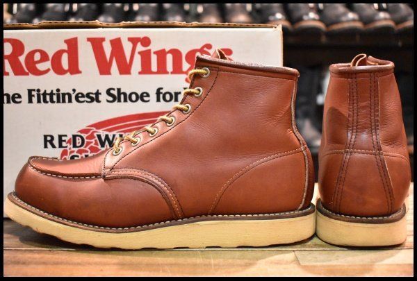 8.5E 箱付 良品 犬タグ 97年】レッドウィング 8875 アイリッシュ