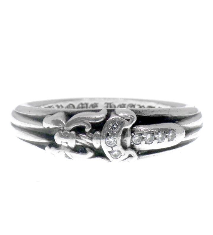 クロムハーツ CHROME HEARTS 【 BABY CLSC P/DIA 】 ベイビー クラシック ダガー パヴェダイヤ リング w27390