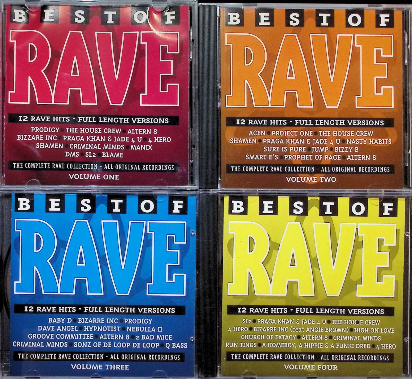 The Best of Rave（輸入盤 DVD4枚組） / Va-Best Of Rave (CD)