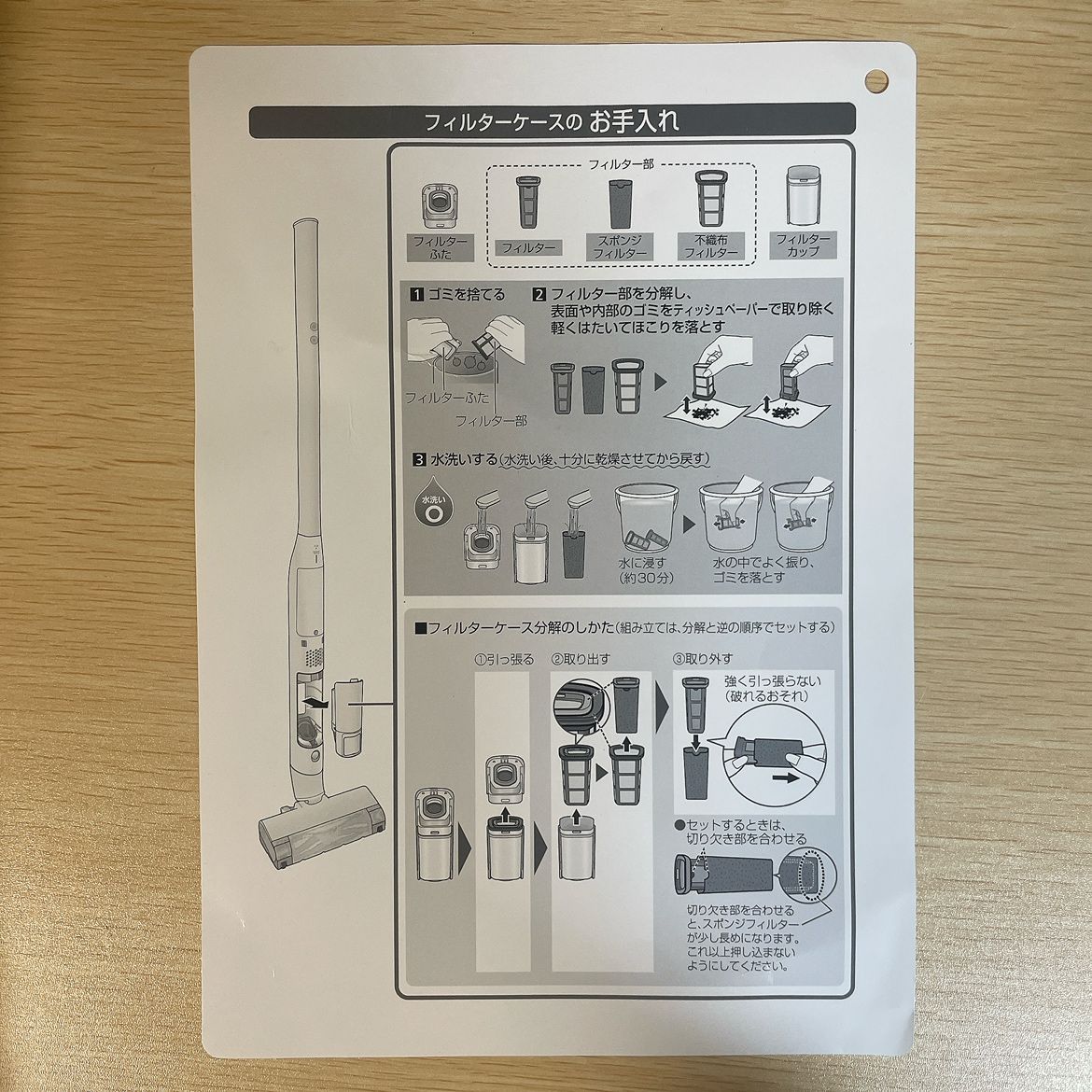 ジャンク品】Panasonic パナソニック コードレススティック掃除機 MC