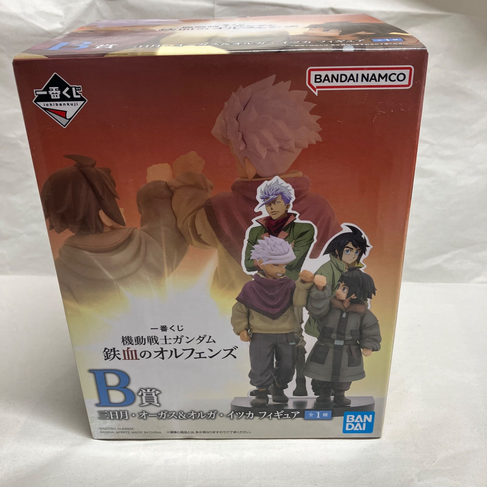 【未開封】一番くじ 鉄血のオルフェンズ A賞　B賞フィギュア　おまけ付き 未開封】一番くじ 機動戦士ガンダム 鉄血のオルフェンズ B賞