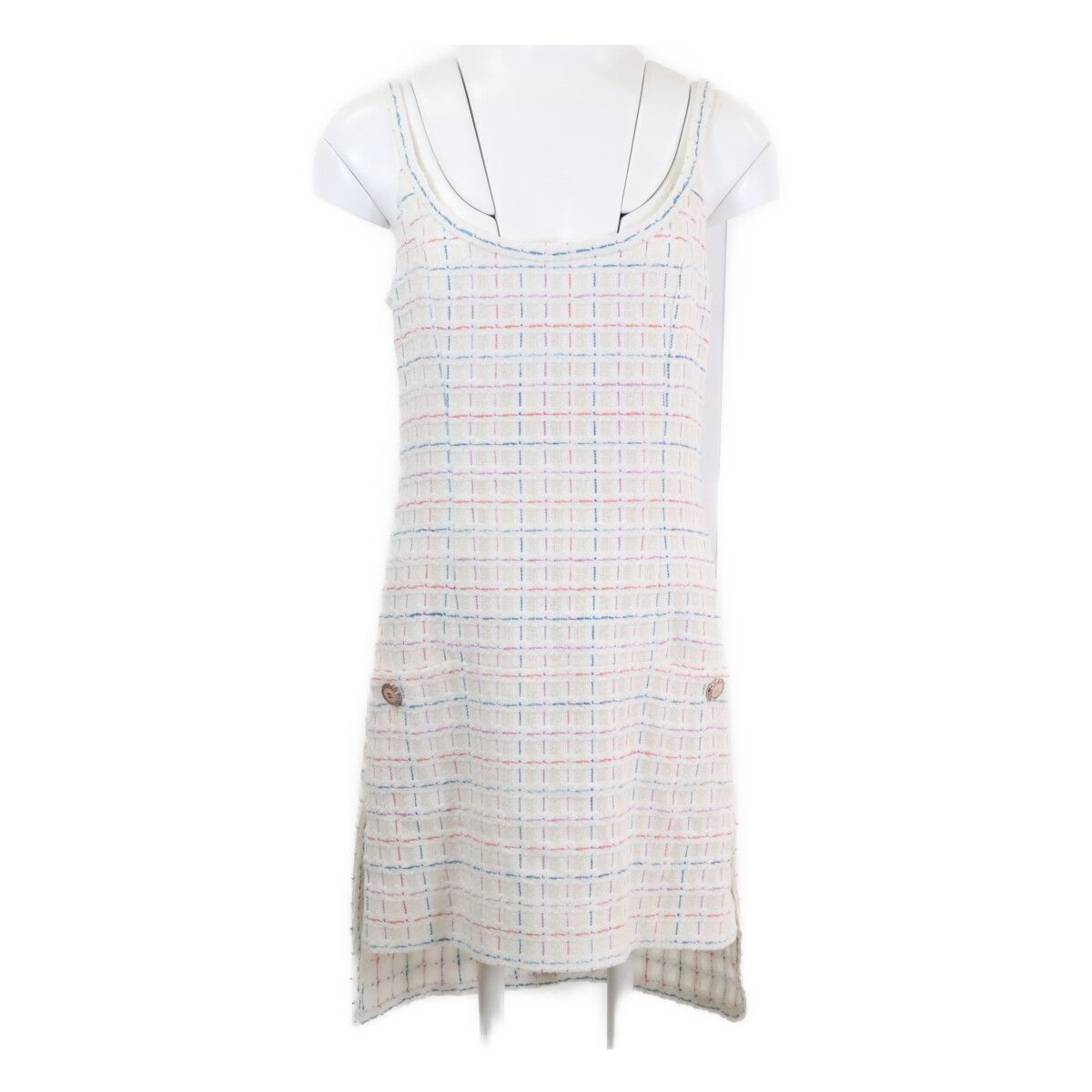 CHANEL シャネル 【美品/国内正規】P72531V64182 ツイード ココマーク