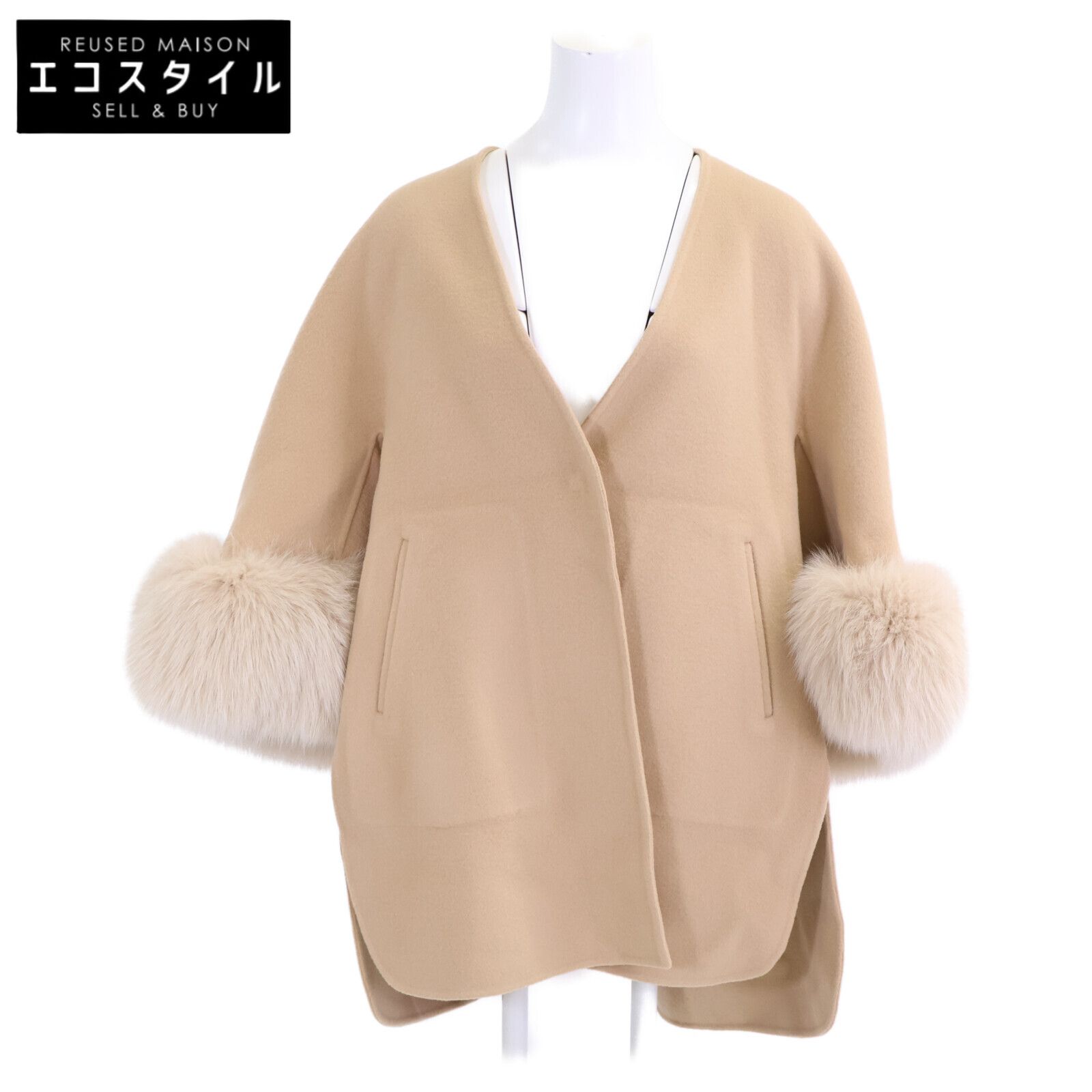 DRAWER ドゥロワー 【美品/25年製】6522-2-000008 ウールケヌキ 