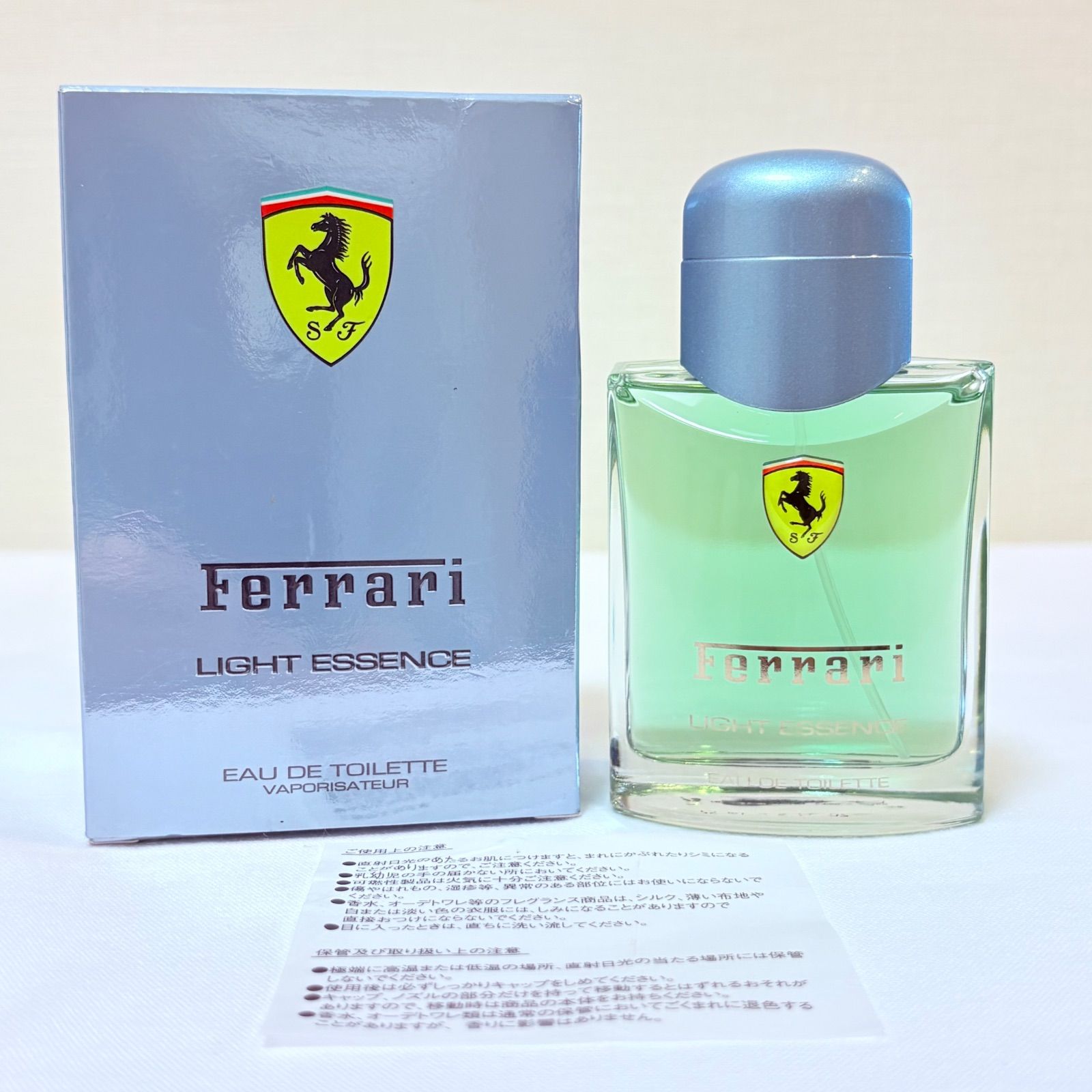 廃盤品　新品未使用　Ferrari light essence eau de toilette フェラーリ　ライトエッセンス　オードトワレ　香水　75ml