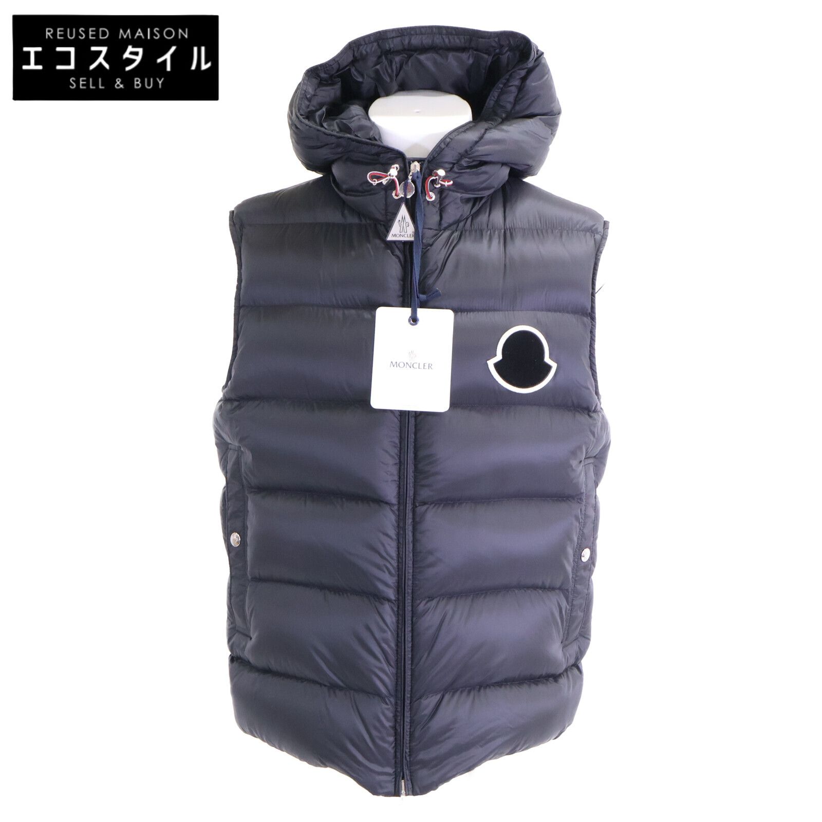MONCLER　モンクレール　新品同様 VANOISE GILET フーデットダウンベスト　4