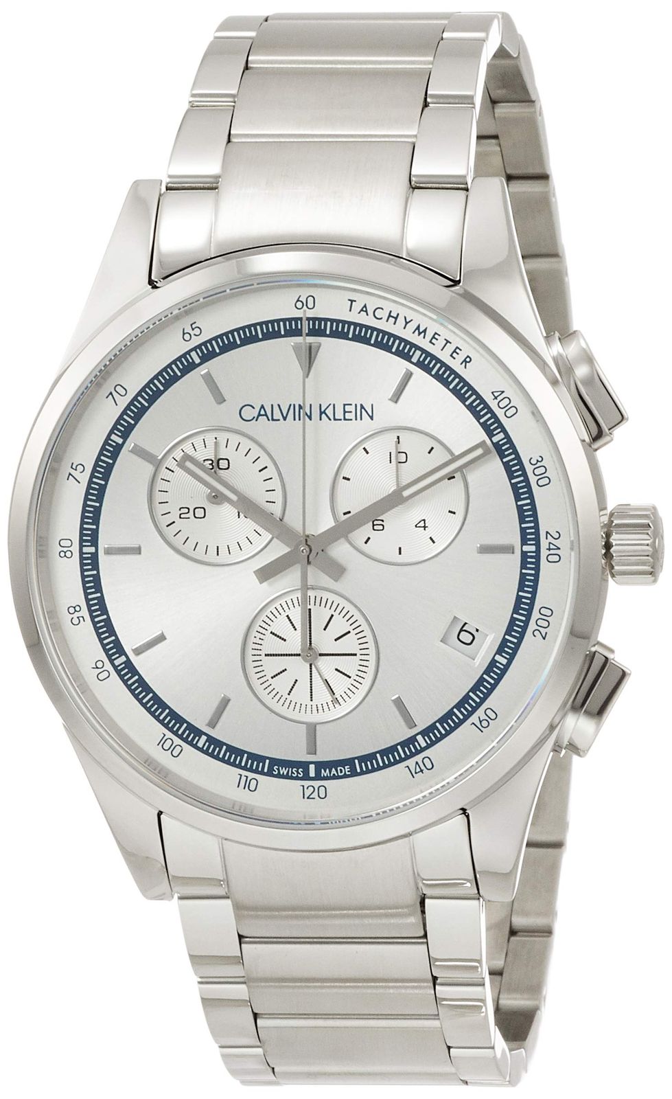 CALVIN KLEIN WATCHES+JEWELRY 腕時計 Completion（コンプリーション） クロノグラフ シルバー カルバンクラインウォッチアンドジュエリー ファッショングッズ 腕時計 シルバー【送料無料】
