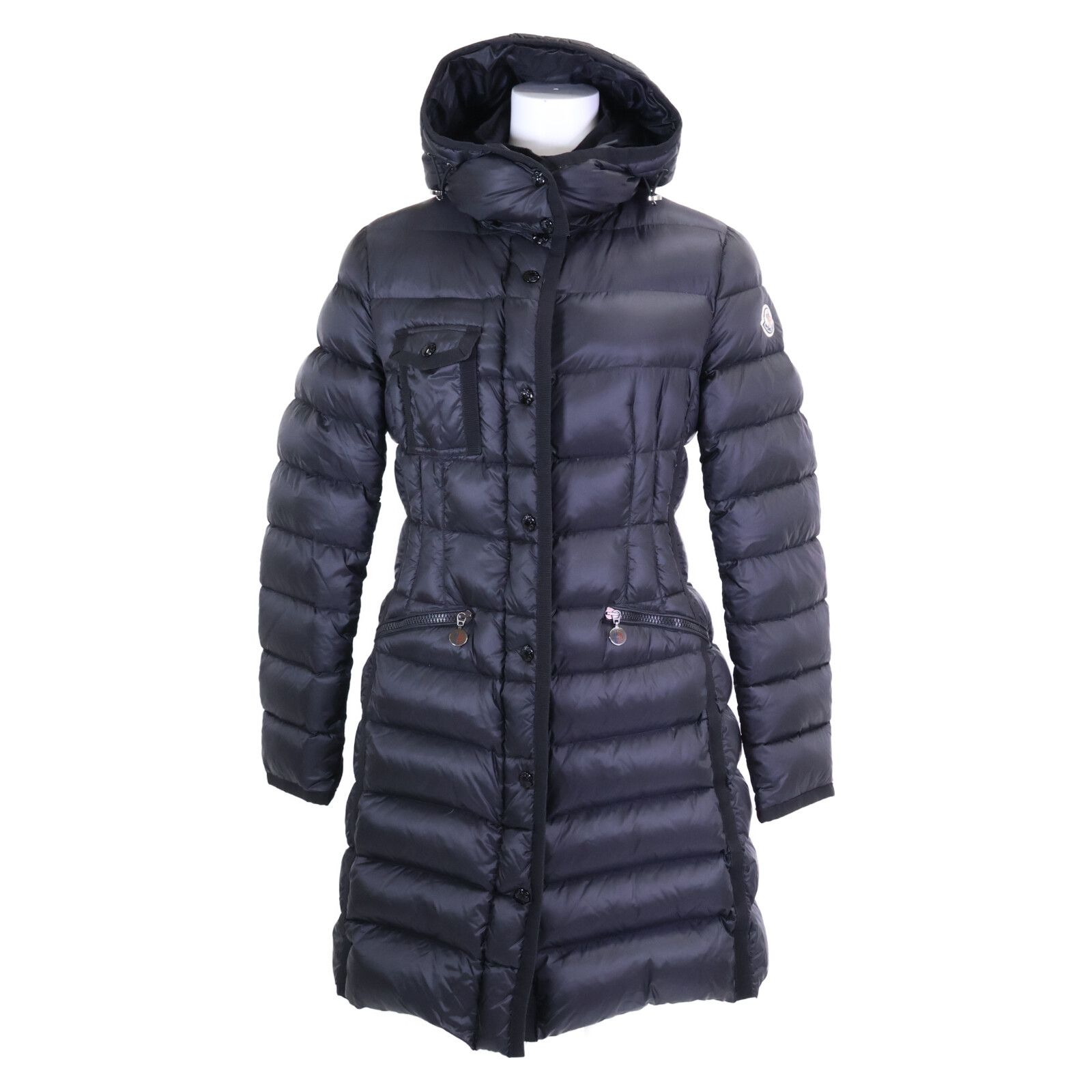 美品 希少サイズ1 MONCLER モンクレール HERMINE エルミンヌ MONCLER モンクレール HERMINE エルミンヌ フーデットダウン 1 - メルカリ